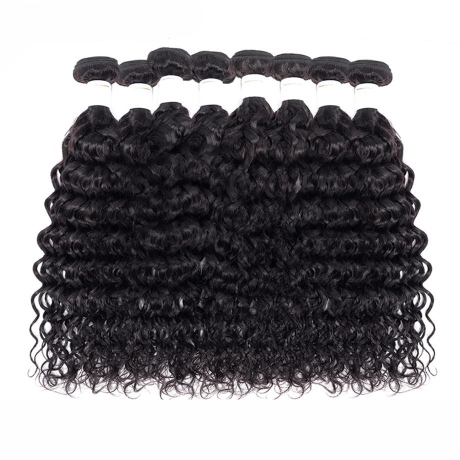 Brazilian Kinky Curly 10 Bundles 100% Human Hair Bundles For Sale High Quality Wholesale MYLOCKME