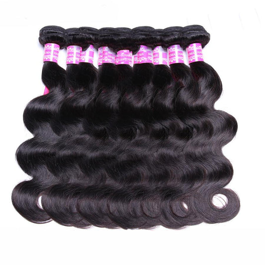 Brazilian Body Wave 10 Bundles 100% Human Hair Bundles For Sale High Quality Wholesale MYLOCKME