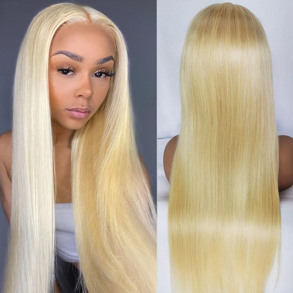 613  4x4 HD Lace Closure Wigs Straight Lace Frontal Human Hair Wigs MYLOCKME