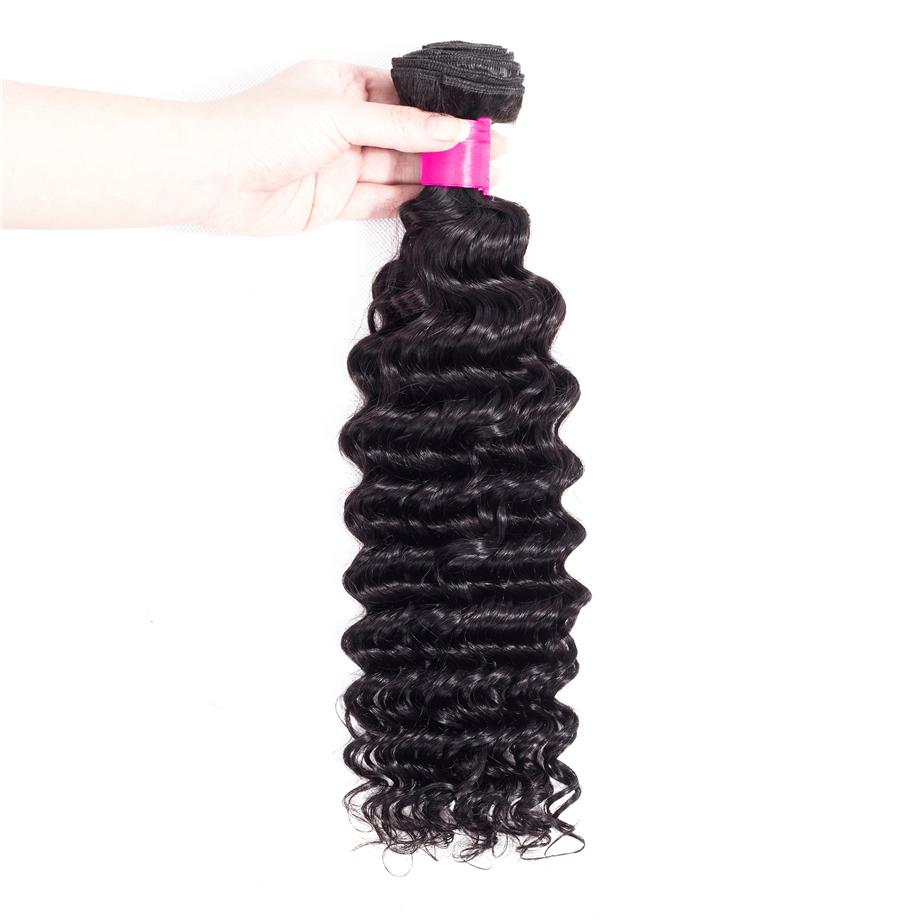 Brazilian Deep Wave Hair 10A Grade Remy 100% Human Hair 1 Bundle Deal MYLOCKME