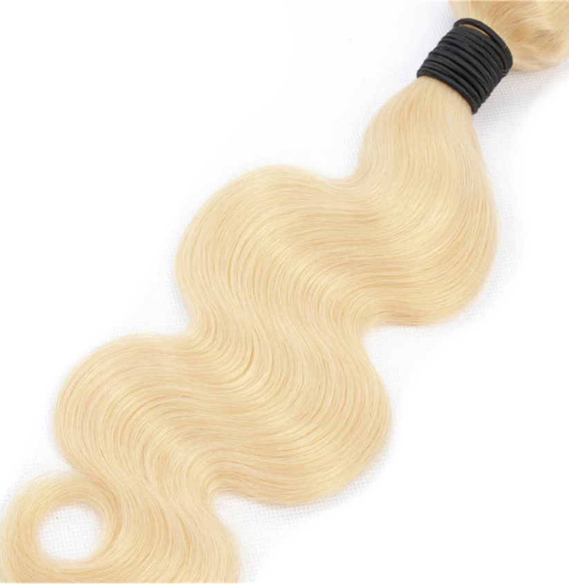 Brazilian Body Wave 3 Bundles 100% Human Hair Weave Bundles 613 Color Remy Hair Extension MYLOCKME