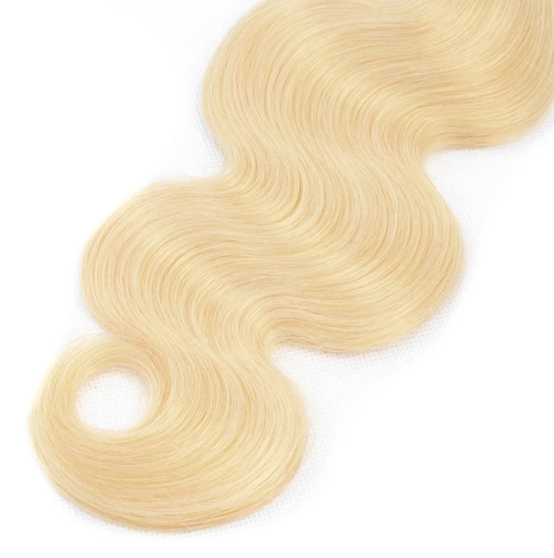 Brazilian Body Wave 4 Bundles 100% Human Hair Weave Bundles 613 Color Remy Hair Extension MYLOCKME
