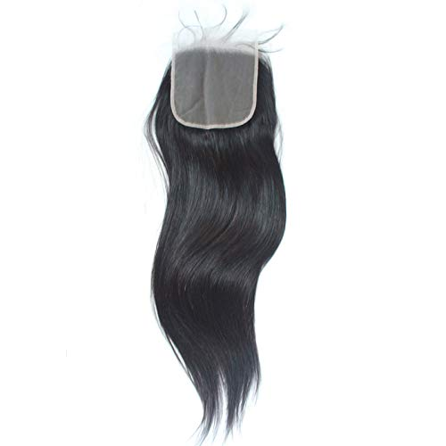 Straight Human Hair Closure 7*7 Lace Remy Lace Closure Natural Color MYLOCKME
