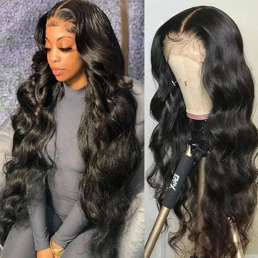 13×4 HD Lace Wig Body Wave Pre Plucked Lace Front Wigs MYLOCKME