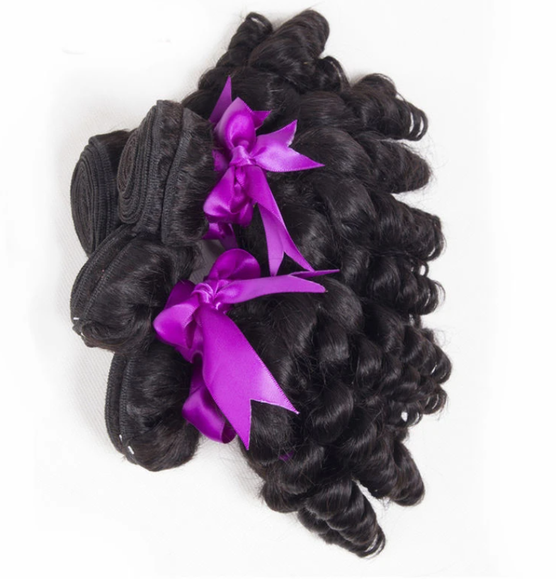 Funmi Hair 4 Bundles Bundles de Tissage de Cheveux Brésiliens 100% Remy Extension de Cheveux Humains MYLOCKME 