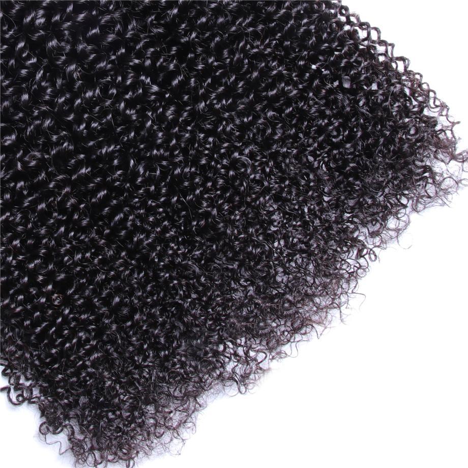 Kinky Cruly 4 Bundles Bundles de Tissage de Cheveux Brésiliens 100% Remy Extension de Cheveux Humains MYLOCKME 