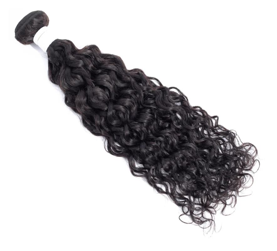 Malaysian Water Wave Bundles With 4×4 Closure 10A Grade 100% Human Remy Hair MYLOCKME